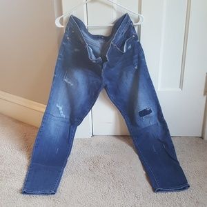 I heart Ronson size 10 distressed Jeans